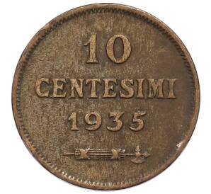 10 чентезимо 1935 года Сан-Марино — Фото №1