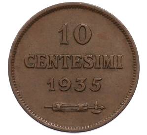 10 чентезимо 1935 года Сан-Марино — Фото №1