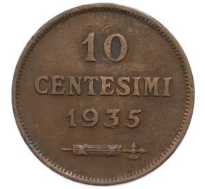 10 чентезимо 1935 года Сан-Марино — Фото №1