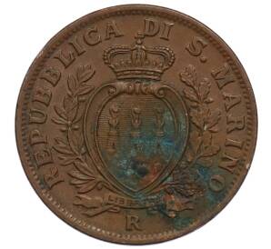 10 чентезимо 1936 года Сан-Марино — Фото №2