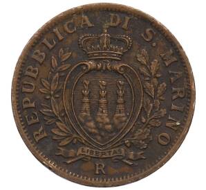 10 чентезимо 1936 года Сан-Марино — Фото №2