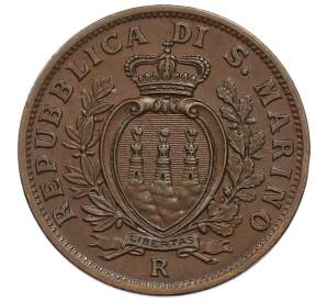 10 чентезимо 1936 года Сан-Марино — Фото №2