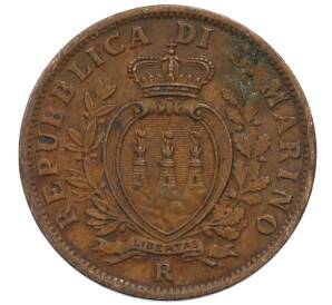 10 чентезимо 1936 года Сан-Марино — Фото №2