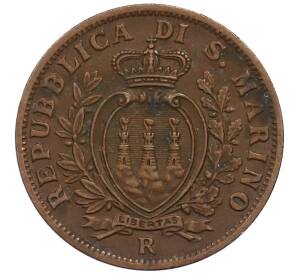 10 чентезимо 1936 года Сан-Марино — Фото №2