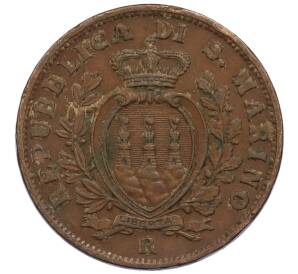 10 чентезимо 1936 года Сан-Марино — Фото №2