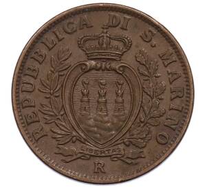 10 чентезимо 1937 года Сан-Марино — Фото №2