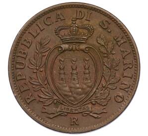 10 чентезимо 1938 года Сан-Марино — Фото №2
