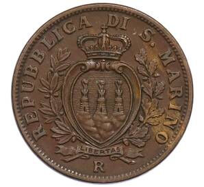 10 чентезимо 1938 года Сан-Марино — Фото №2