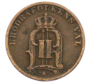 1 эре 1901 года Швеция — Фото №2