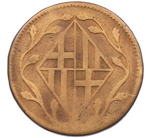 4 кварто 1812 года Испания — провинция Барселона — Фото №2