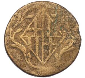 4 кварто 1811 года Испания — провинция Барселона — Фото №2