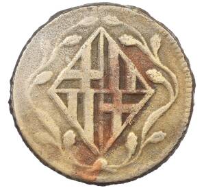 4 кварто 1813 года Испания — провинция Барселона — Фото №2