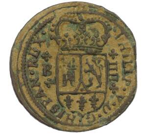 4 мараведи 1720 года Испания (Филипп V) — Фото №2