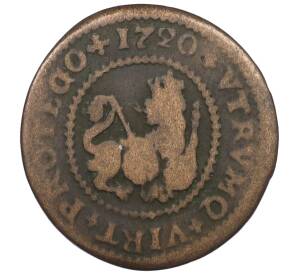 2 мараведи 1720 года Испания (Филипп V) — Фото №1