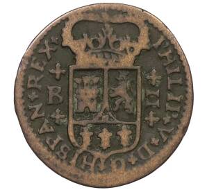 2 мараведи 1720 года Испания (Филипп V) — Фото №2