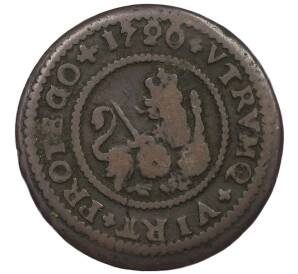 2 мараведи 1720 года Испания (Филипп V) — Фото №1