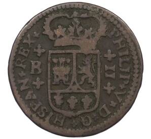 2 мараведи 1720 года Испания (Филипп V) — Фото №2