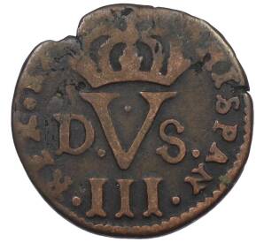 1 тресета 1710-1711 года Валенсия (Филипп V)