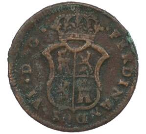 1 ардит (1 мараведи) 1754 года Каталония (Фердинанд VI) — Фото №2