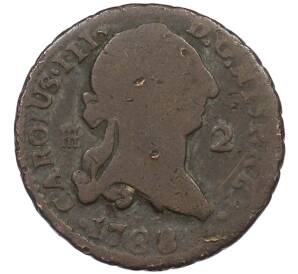 2 мараведи 1788 года Испания (Карл III) — Фото №1