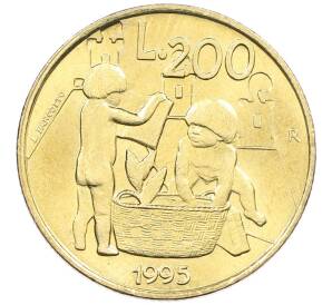 200 лир 1995 года Сан-Марино — Фото №1