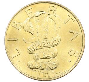 200 лир 1995 года Сан-Марино — Фото №2