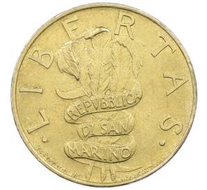 200 лир 1995 года Сан-Марино — Фото №2