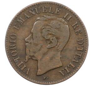 2 чентезимо 1867 года М Италия