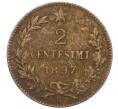 Монета 2 чентезимо 1897 года Италия (Артикул: M2-86974) — Фото №1