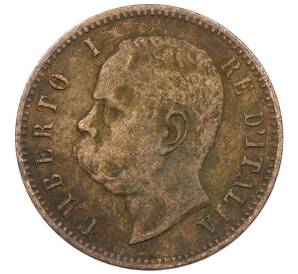 2 чентезимо 1897 года Италия — Фото №2