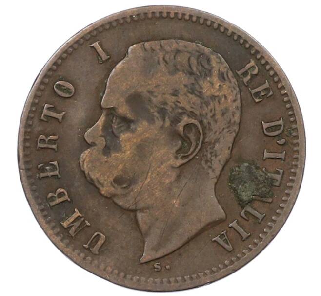 Монета 2 чентезимо 1898 года Италия (Артикул: M2-86978) — Фото №2