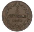 Монета 2 чентезимо 1900 года Италия (Артикул: M2-86984) — Фото №1