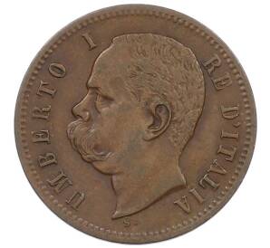 2 чентезимо 1900 года Италия — Фото №2