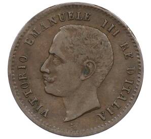 2 чентезимо 1905 года Италия — Фото №2