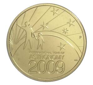 1 доллар 2009 года Австралия — Международный год астрономии — Фото №1