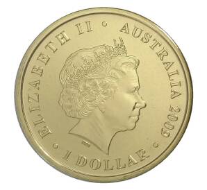 1 доллар 2009 года Австралия — Международный год астрономии — Фото №2