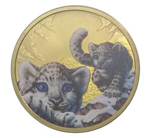 1 доллар 2016 года Тувалу — Котята — Фото №1