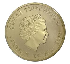 1 доллар 2016 года Тувалу — Котята — Фото №2