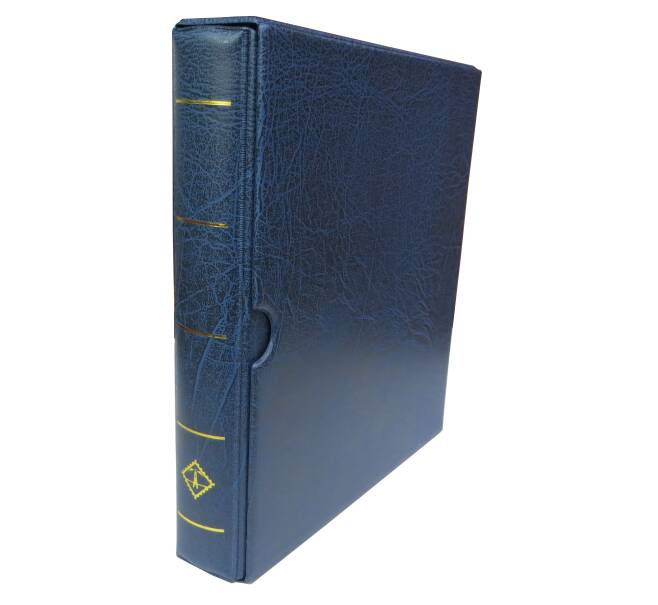 Папка-переплет (альбом) формата Optima в шубере — Цвет синий (Артикул: A1-30046) — Фото №1