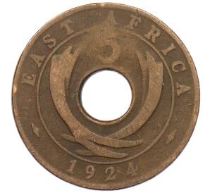 5 центов 1924 года Британская Восточная Африка — Фото №1