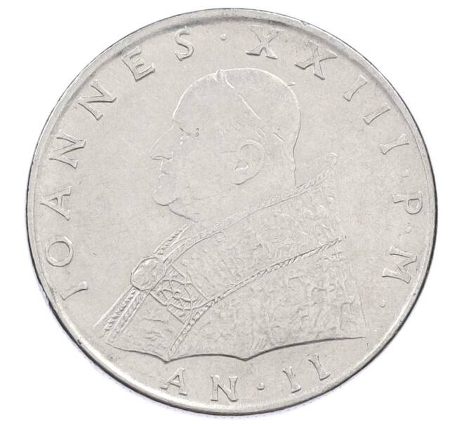 Монета 100 лир 1960 года Ватикан (Артикул: M2-87201) — Фото №2