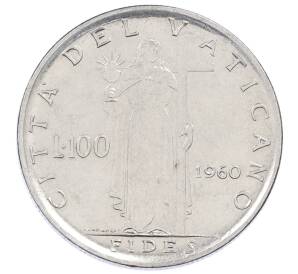 100 лир 1960 года Ватикан — Фото №1