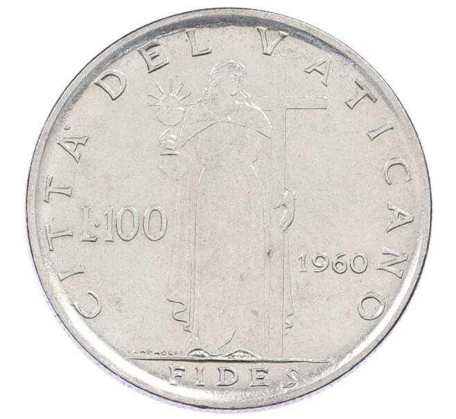 Монета 100 лир 1960 года Ватикан (Артикул: M2-87205) — Фото №1