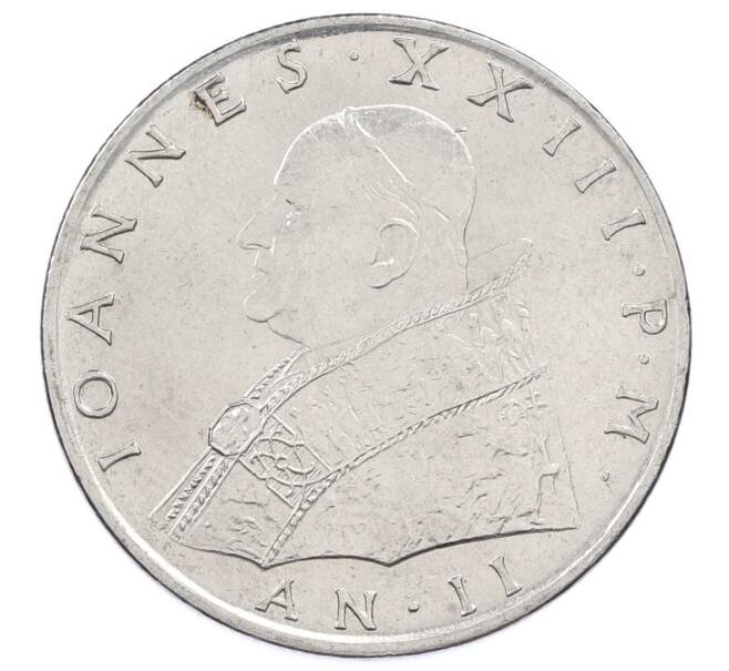 Монета 100 лир 1960 года Ватикан (Артикул: M2-87205) — Фото №2