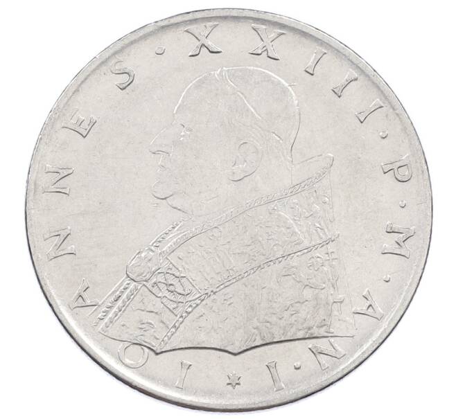 Монета 100 лир 1959 года Ватикан (Артикул: M2-87208) — Фото №2