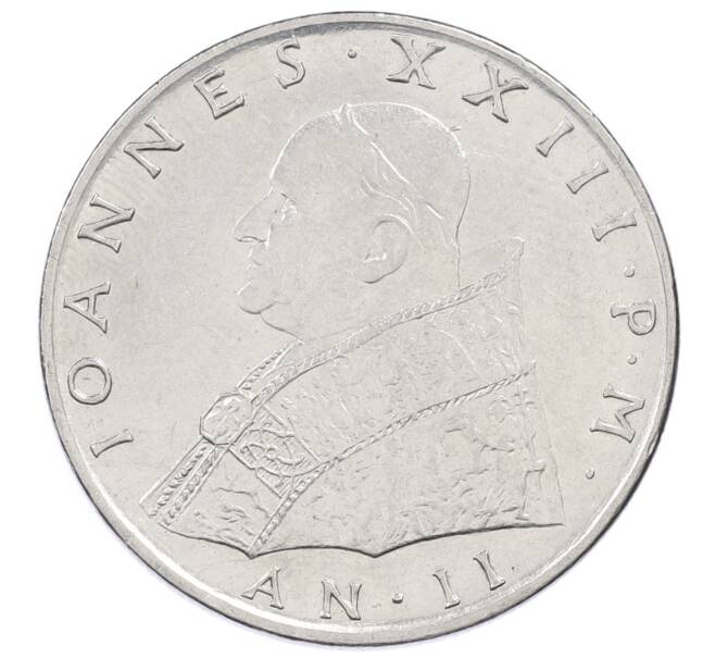 Монета 100 лир 1960 года Ватикан (Артикул: M2-87209) — Фото №2