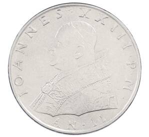 100 лир 1960 года Ватикан — Фото №2