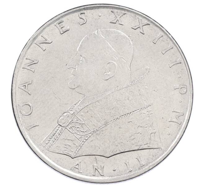 Монета 100 лир 1960 года Ватикан (Артикул: M2-87213) — Фото №2