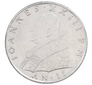 100 лир 1960 года Ватикан — Фото №2