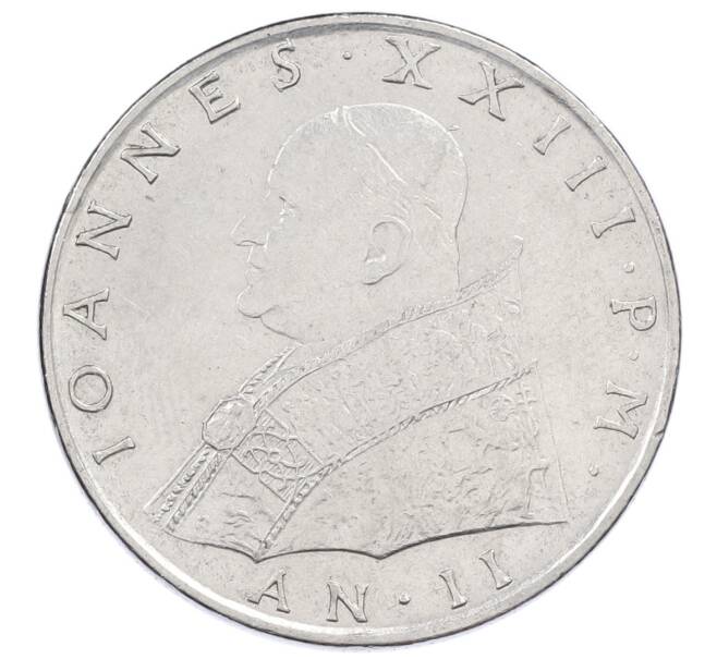 Монета 100 лир 1960 года Ватикан (Артикул: M2-87215) — Фото №2